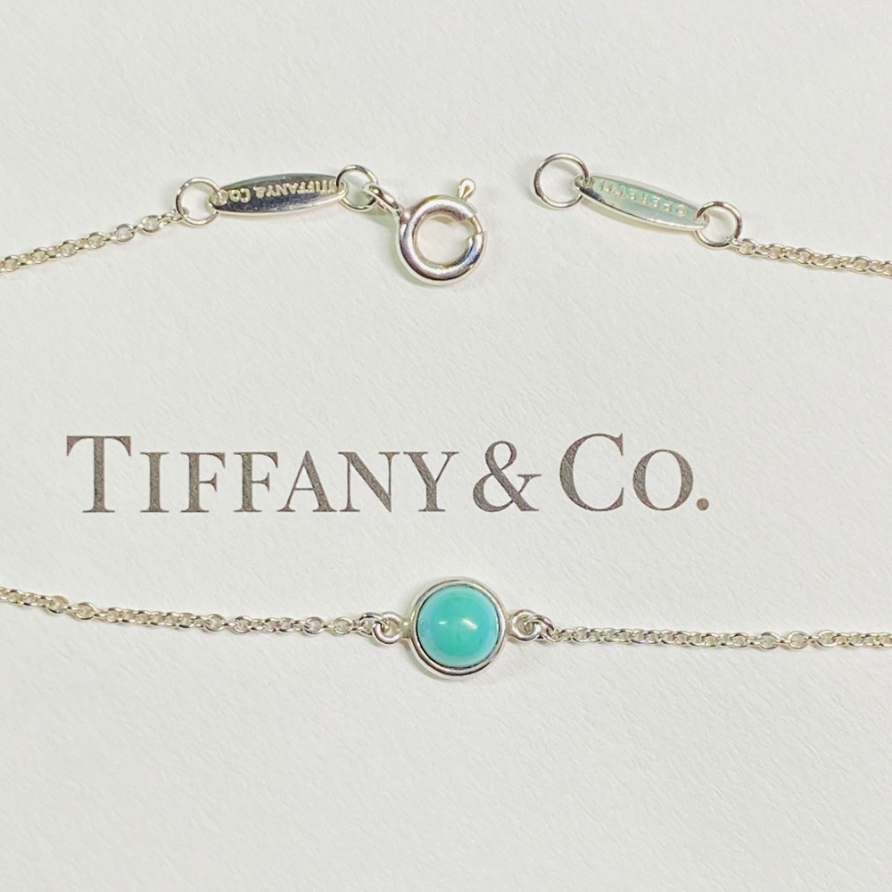 Tiffany & Co Elsa Peretti® Color by the Yard Turquoise bracelet Medium w/box